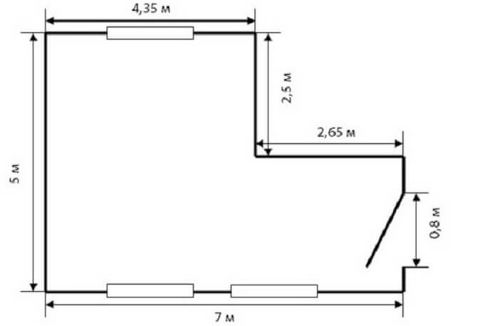 Сколько напольного плинтуса понадобится